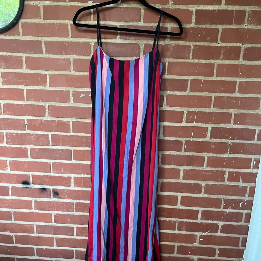 Reformation Bold Striped Midi Slip Dress - Picture 5 of 5